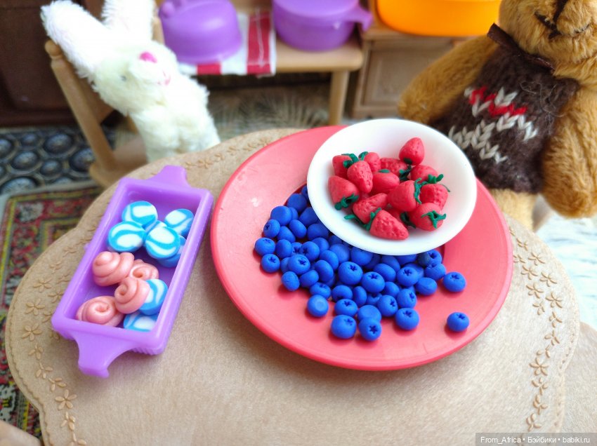 Любимая пластика — Кукольная миниатюра своими руками: еда