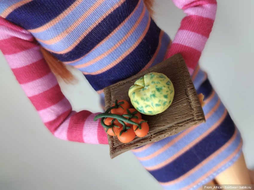 Любимая пластика — Кукольная миниатюра своими руками: еда