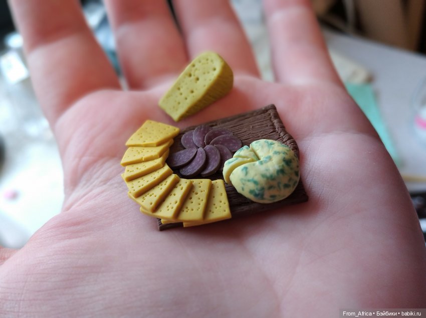 Любимая пластика — Кукольная миниатюра своими руками: еда