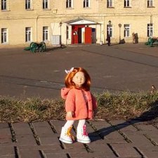 Прогулка с малышкой Бине