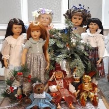 Как мои куклы встречали Новый год