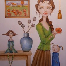 Картина "Кукольный мир"