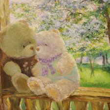 Художники и игрушечные медведи