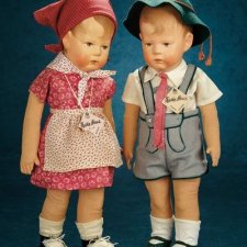 Тряпичные куклы Kathe Krus