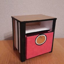 Тумбочка в стиле поп - арт