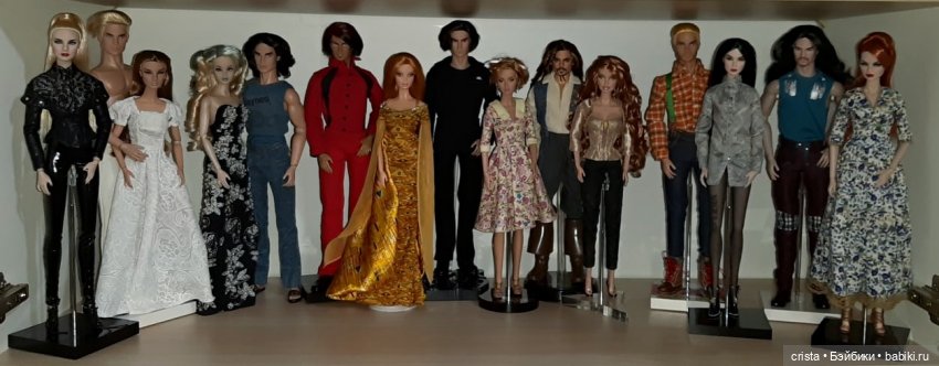 Полочки моего куклошкафа