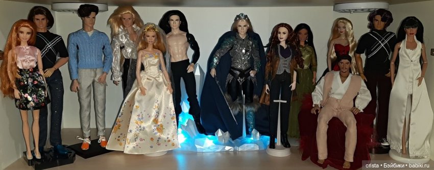 Полочки моего куклошкафа