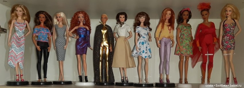 Полочки моего куклошкафа