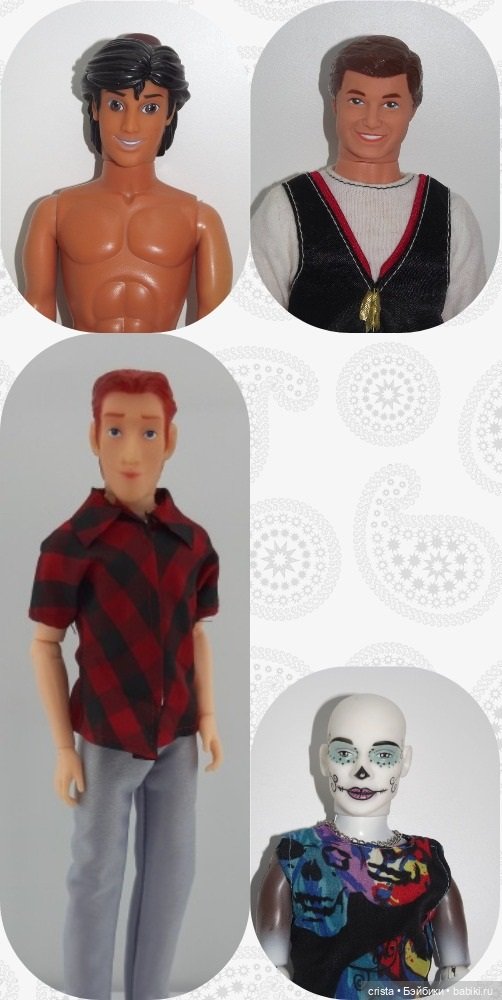 Итоги 2020-го года. Часть 2-я: моя коллекция кукол в коллажах