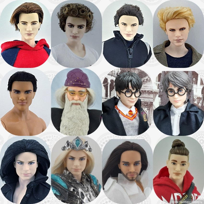 Итоги 2020-го года. Часть 2-я: моя коллекция кукол в коллажах (фото 6)