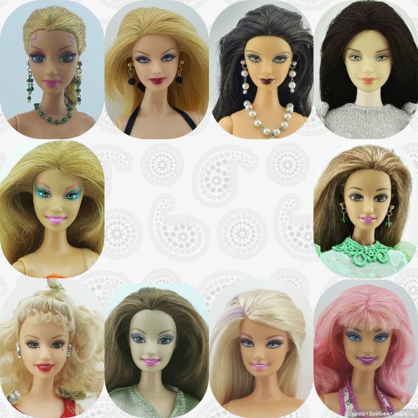 Итоги 2020-го года. Часть 2-я: моя коллекция кукол в коллажах (фото 10)