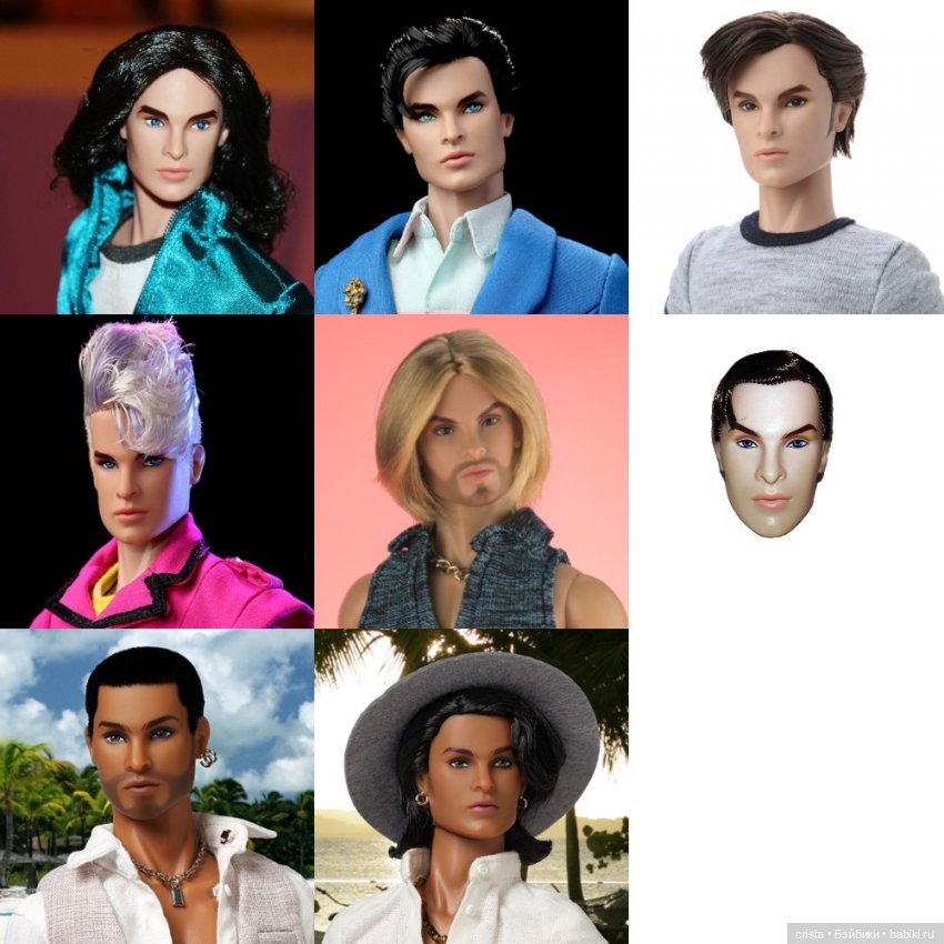 Парни бывают разные. Integrity Toys, молд Callum Windsor / Tajinder / Dalpinder Chowdhury / Sean Harrison