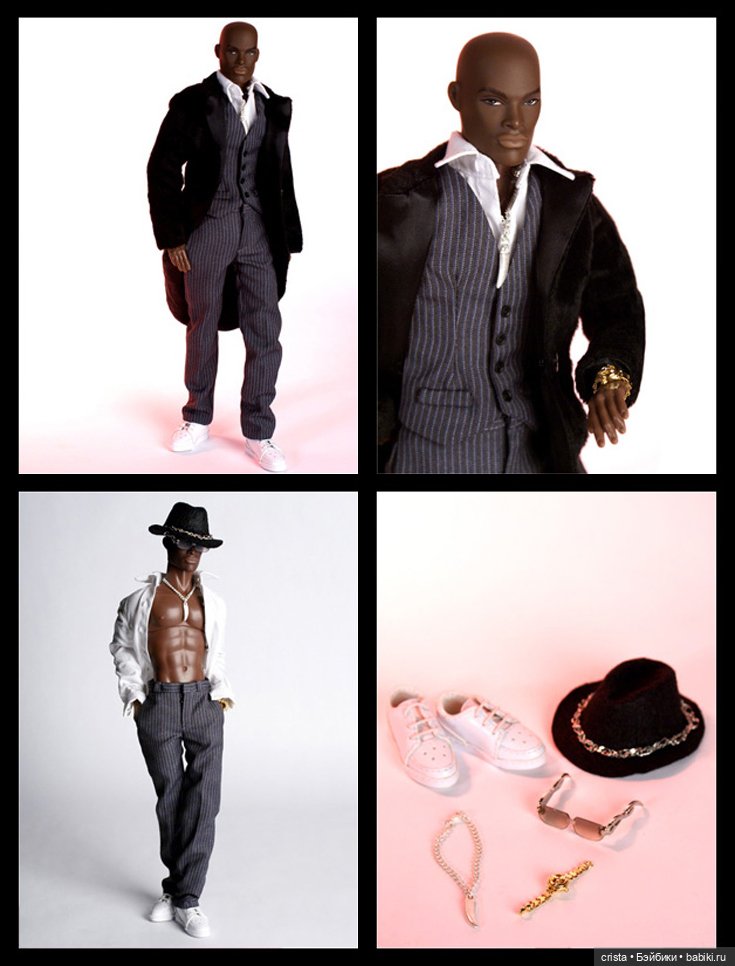 Парни бывают разные. Integrity Toys, молд Darius Reid 1.0/Darius Reid 2.0 (фото 5)