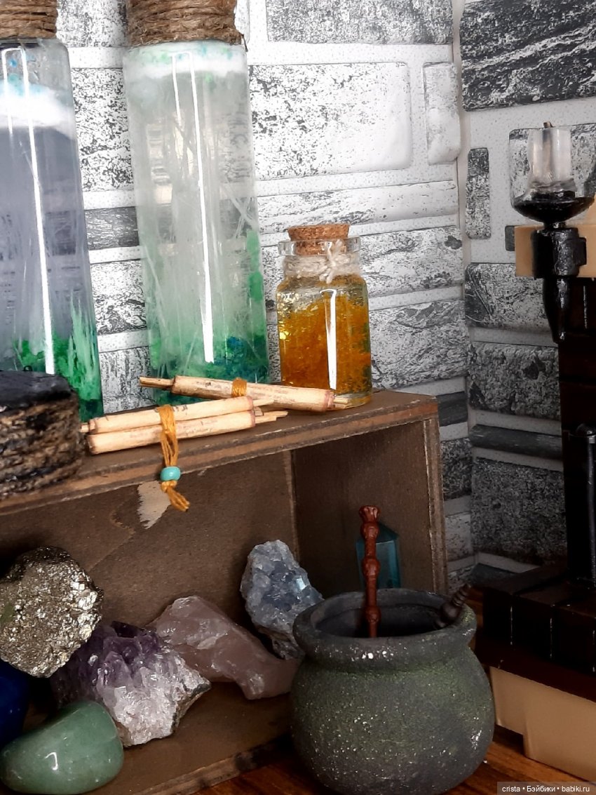 Кабинет мага. Декорации — Румбоксы и кукольные интерьеры: фото