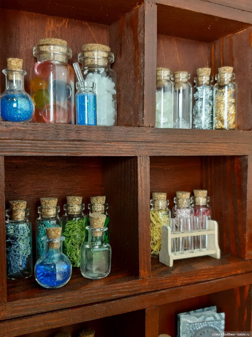 Кабинет мага. Декорации — Румбоксы и кукольные интерьеры: фото (фото 9)