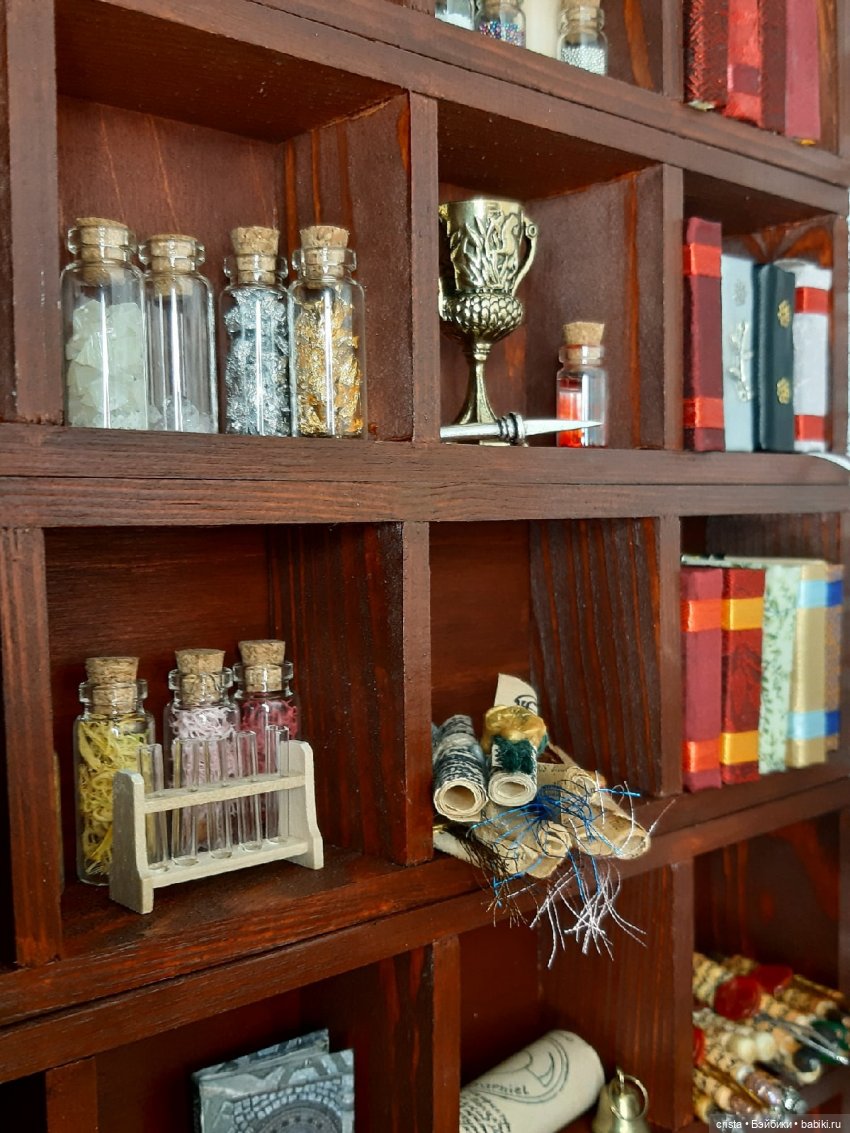 Кабинет мага. Декорации — Румбоксы и кукольные интерьеры: фото (фото 8)