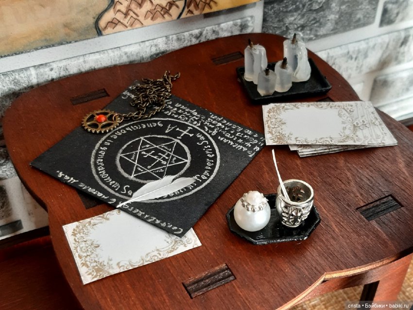 Кабинет мага. Декорации — Румбоксы и кукольные интерьеры: фото