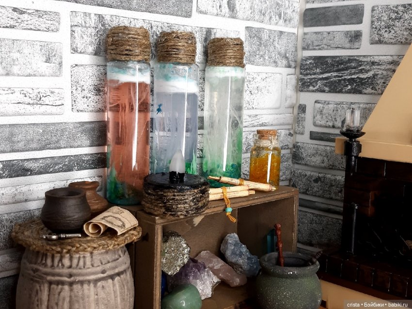 Кабинет мага. Декорации — Румбоксы и кукольные интерьеры: фото (фото 10)