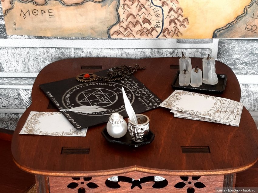 Кабинет мага. Декорации — Румбоксы и кукольные интерьеры: фото