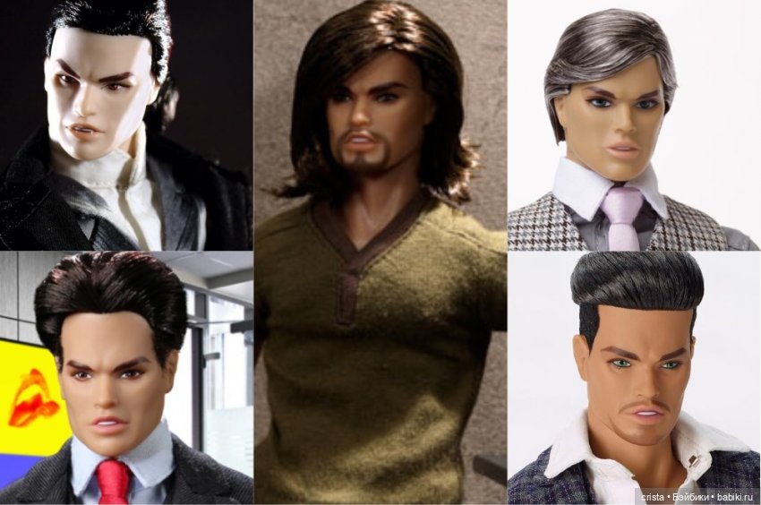 Парни бывают разные. Integrity Toys, молд Elias Viega / Eric Raymond / Dracula / Perry Marino