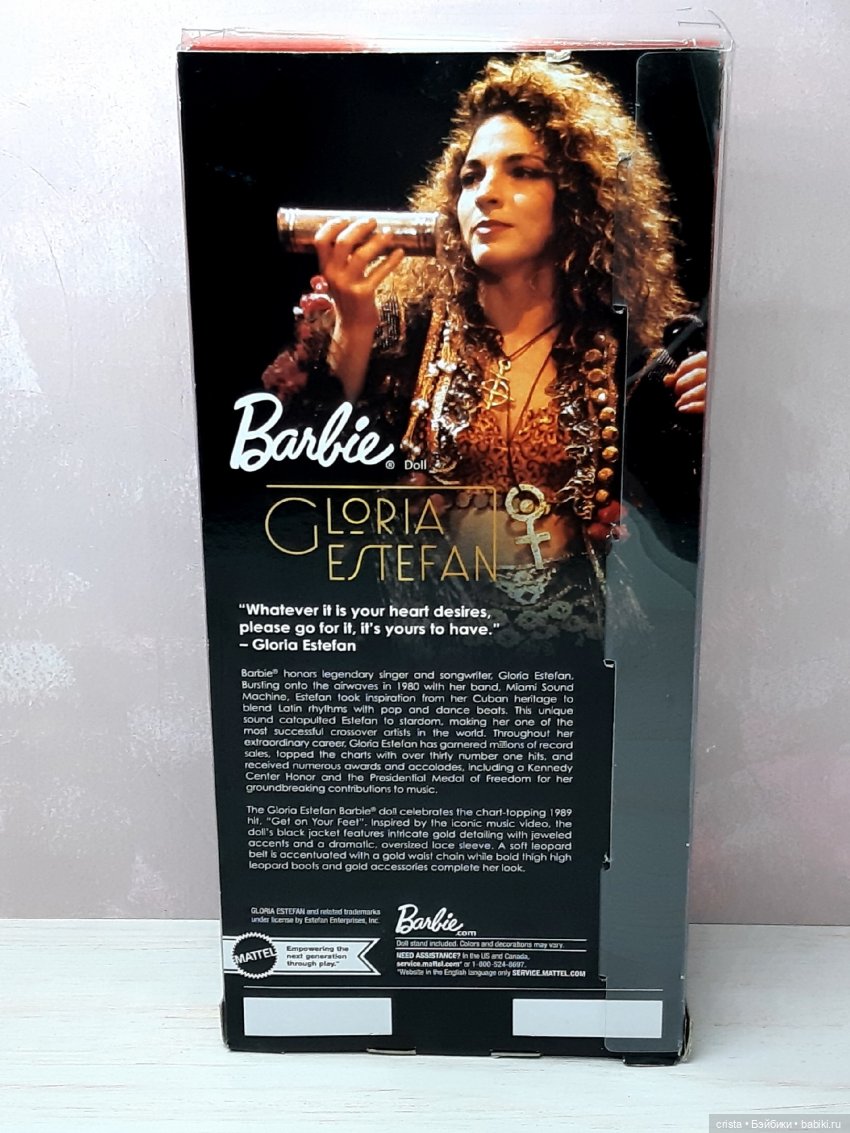 Куклы и герои. Дейзи Уилкс (Barbie Gloria Estefan) (фото 5)