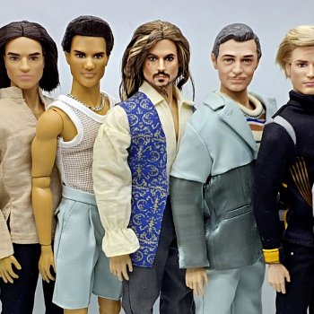 Кукломужчины Mattel на телах Integrity Toys