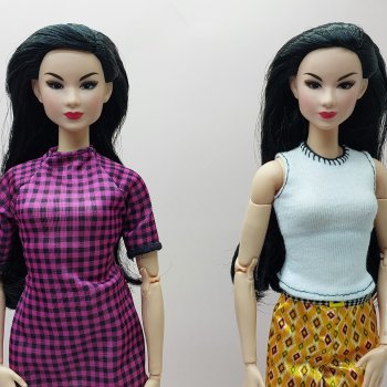 Модернизация шейного шарнира при пересадке голов Интегрити на тела маттел МТМ