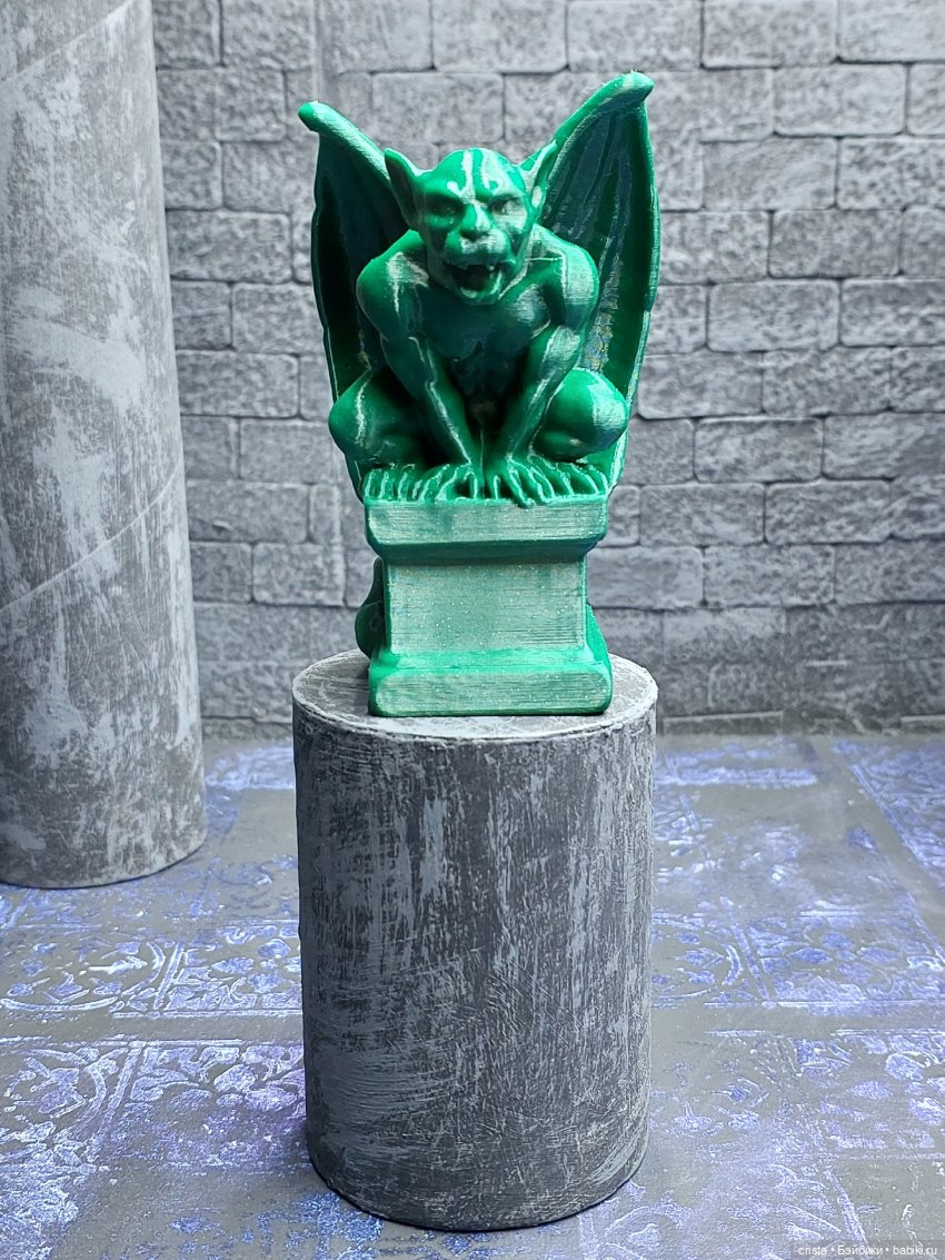 Обсидиановый трон — Мебель для кукол и домиков: фото (фото 5)