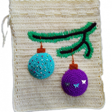 Мастер класс Вязаный мешочек для подарков