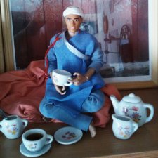 Задумчивый Человек в Голубом (постконкурс)