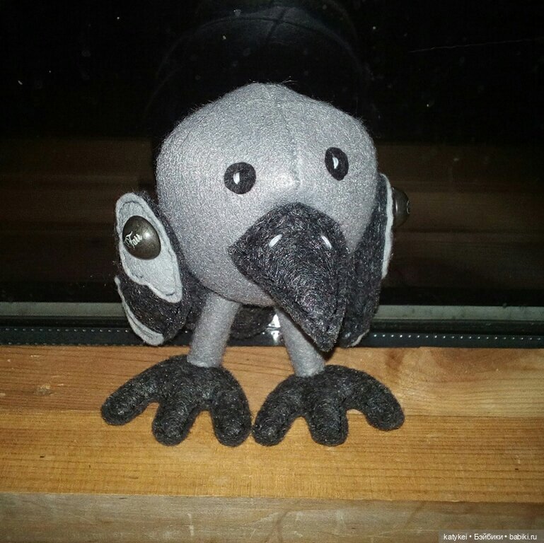 Птичка | Бэйбики Птичка — Текстильные игрушки и примитивы: кофейные (фото 10)