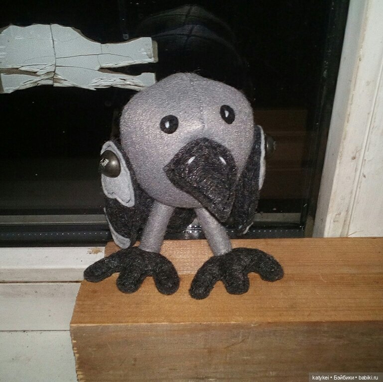 Птичка | Бэйбики Птичка — Текстильные игрушки и примитивы: кофейные