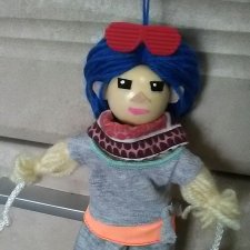 Быстрокукла из ниток