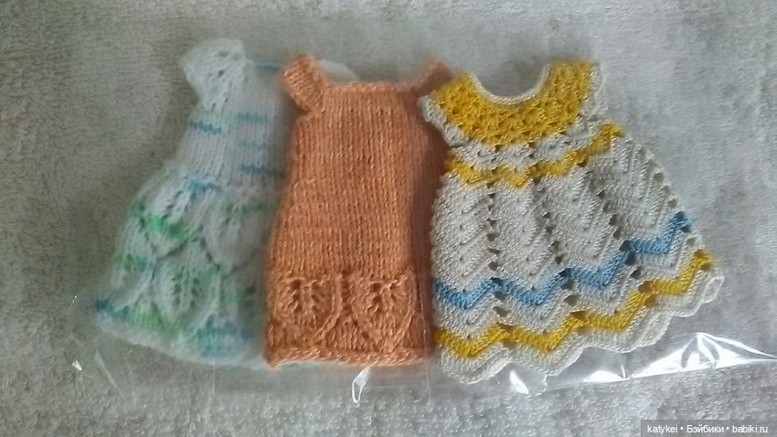 Талли и одежда (амигуруми)