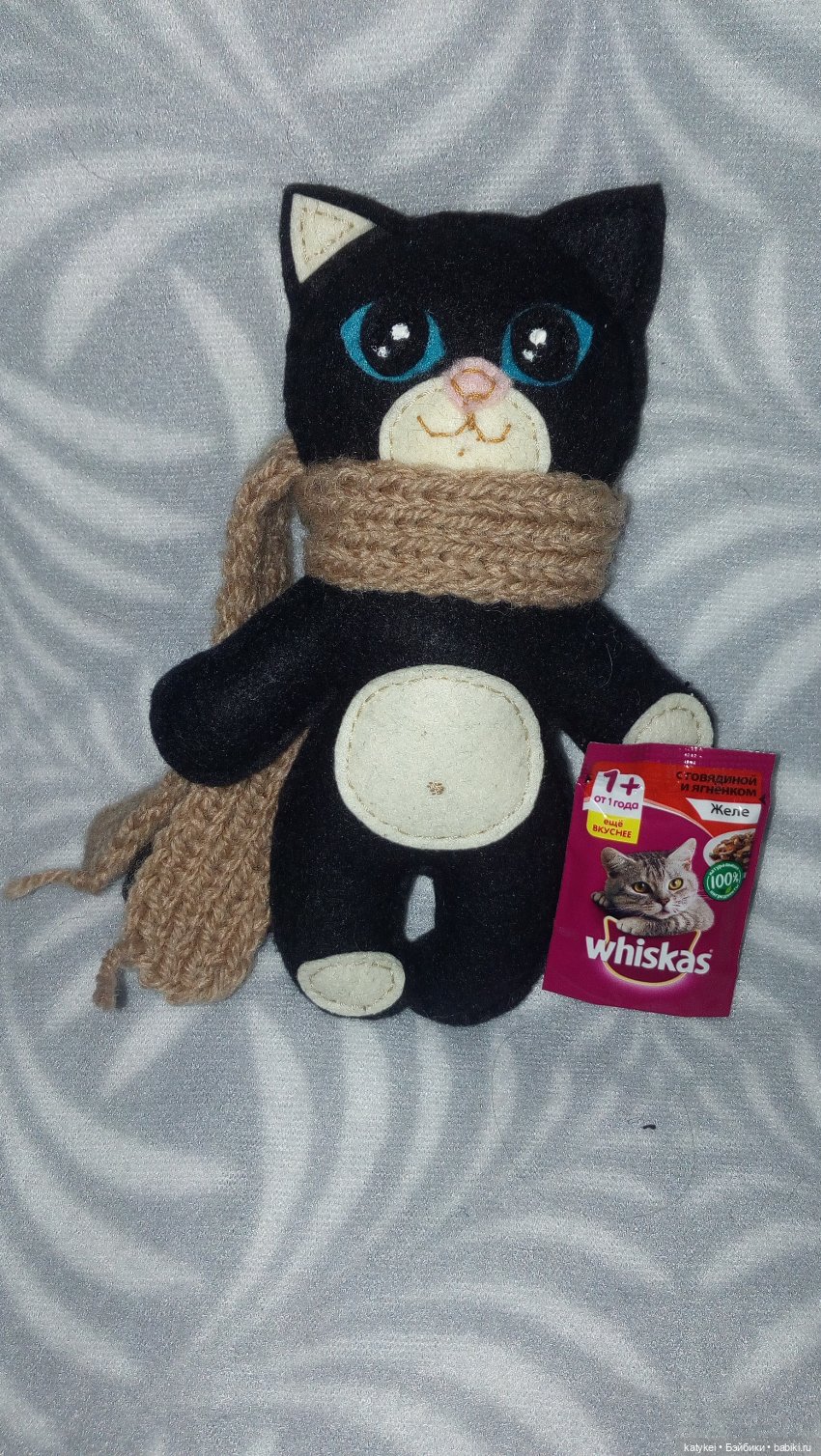 Котики и вискас — Текстильные игрушки и примитивы: кофейные (фото 5)