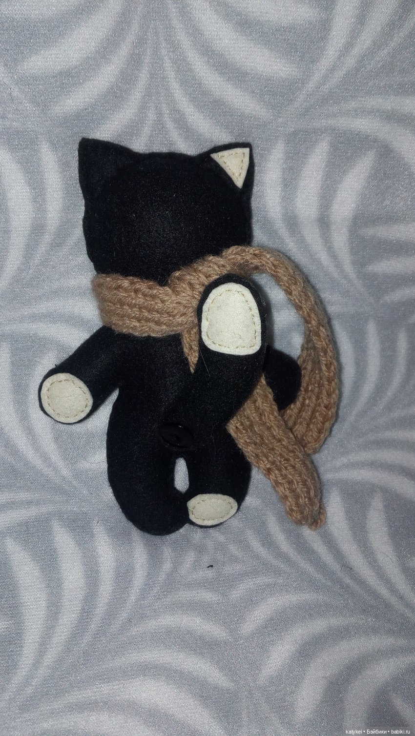 Котики и вискас — Текстильные игрушки и примитивы: кофейные (фото 8)