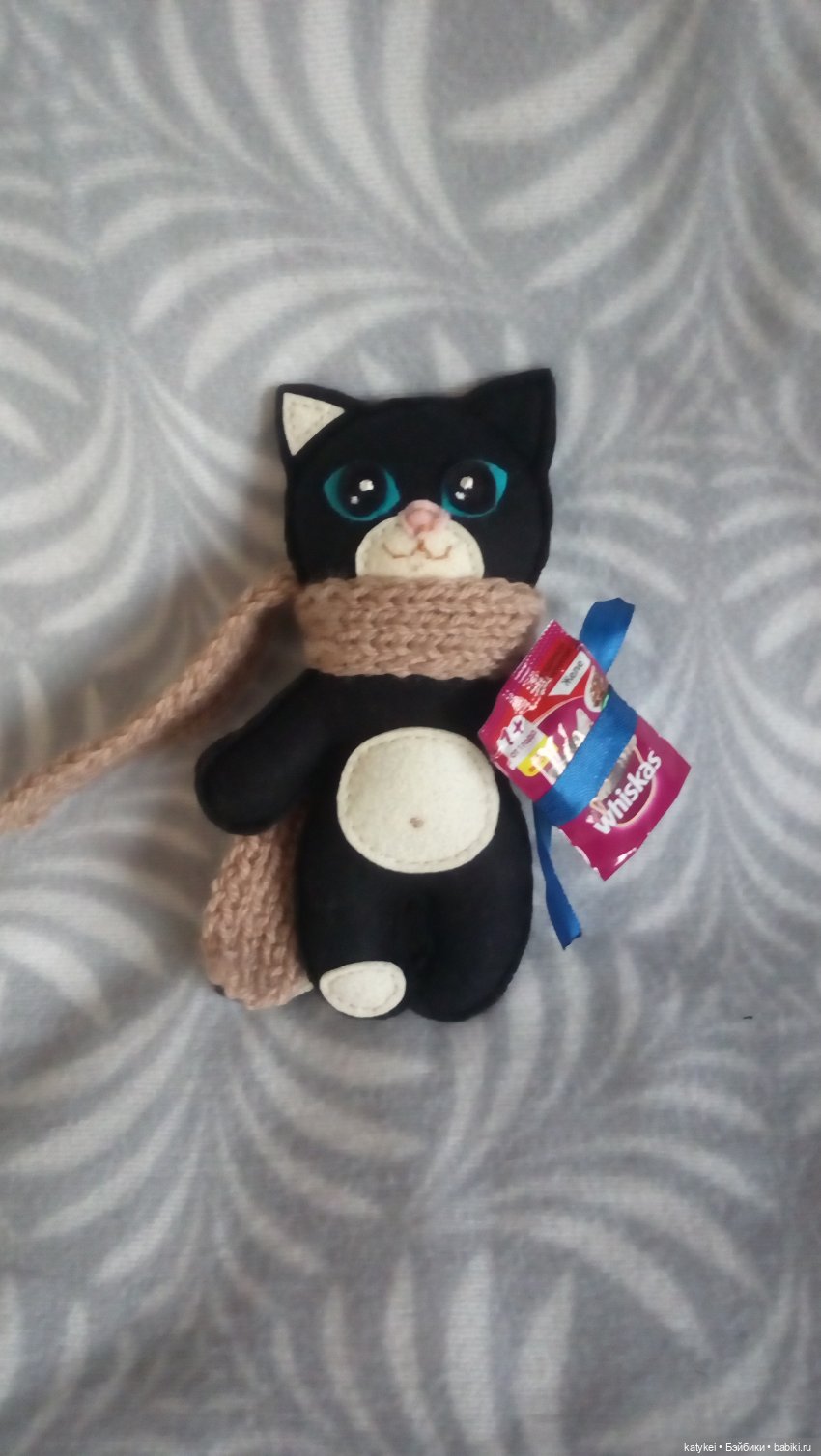 Котики и вискас — Текстильные игрушки и примитивы: кофейные (фото 10)