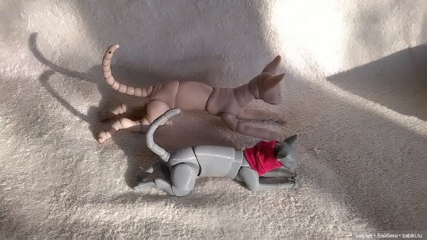 Сфинкс Тоник — Авторские работы в частных коллекциях: домашние фото кукол и игрушек (фото 3)