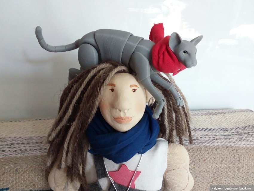 Сфинкс Тоник — Авторские работы в частных коллекциях: домашние фото кукол и игрушек (фото 4)