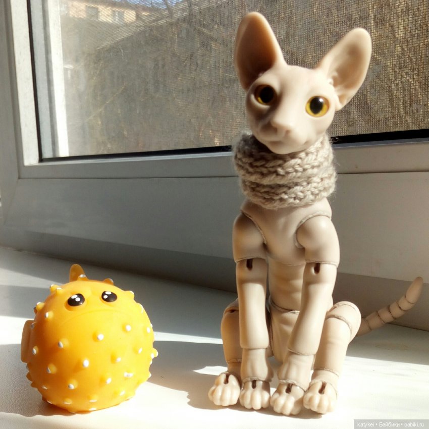 Тоник и Рыбка — Авторские работы в частных коллекциях: домашние фото кукол и игрушек (фото 4)