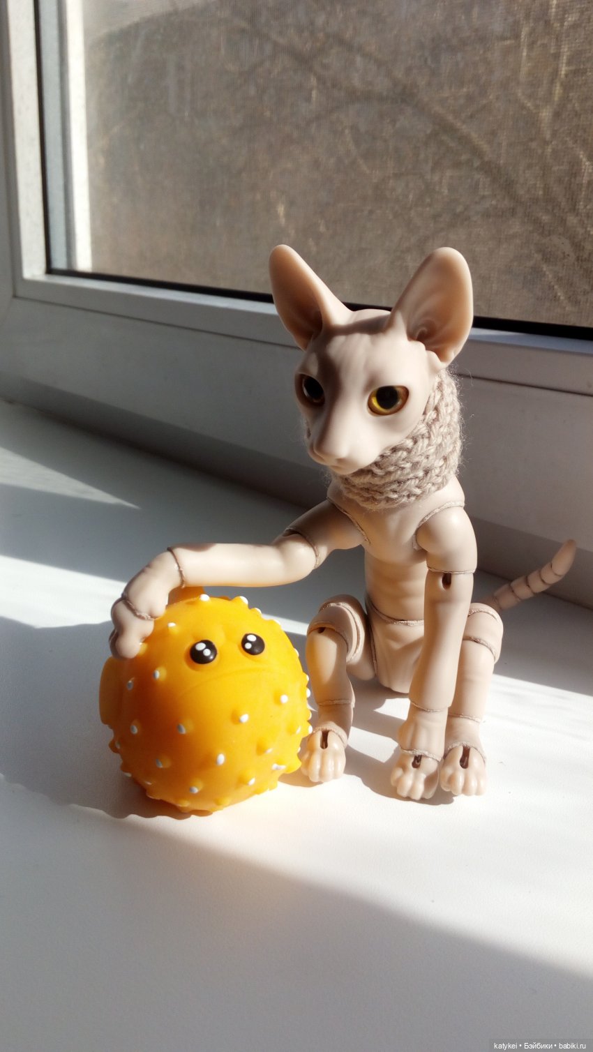 Тоник и Рыбка — Авторские работы в частных коллекциях: домашние фото кукол и игрушек (фото 5)