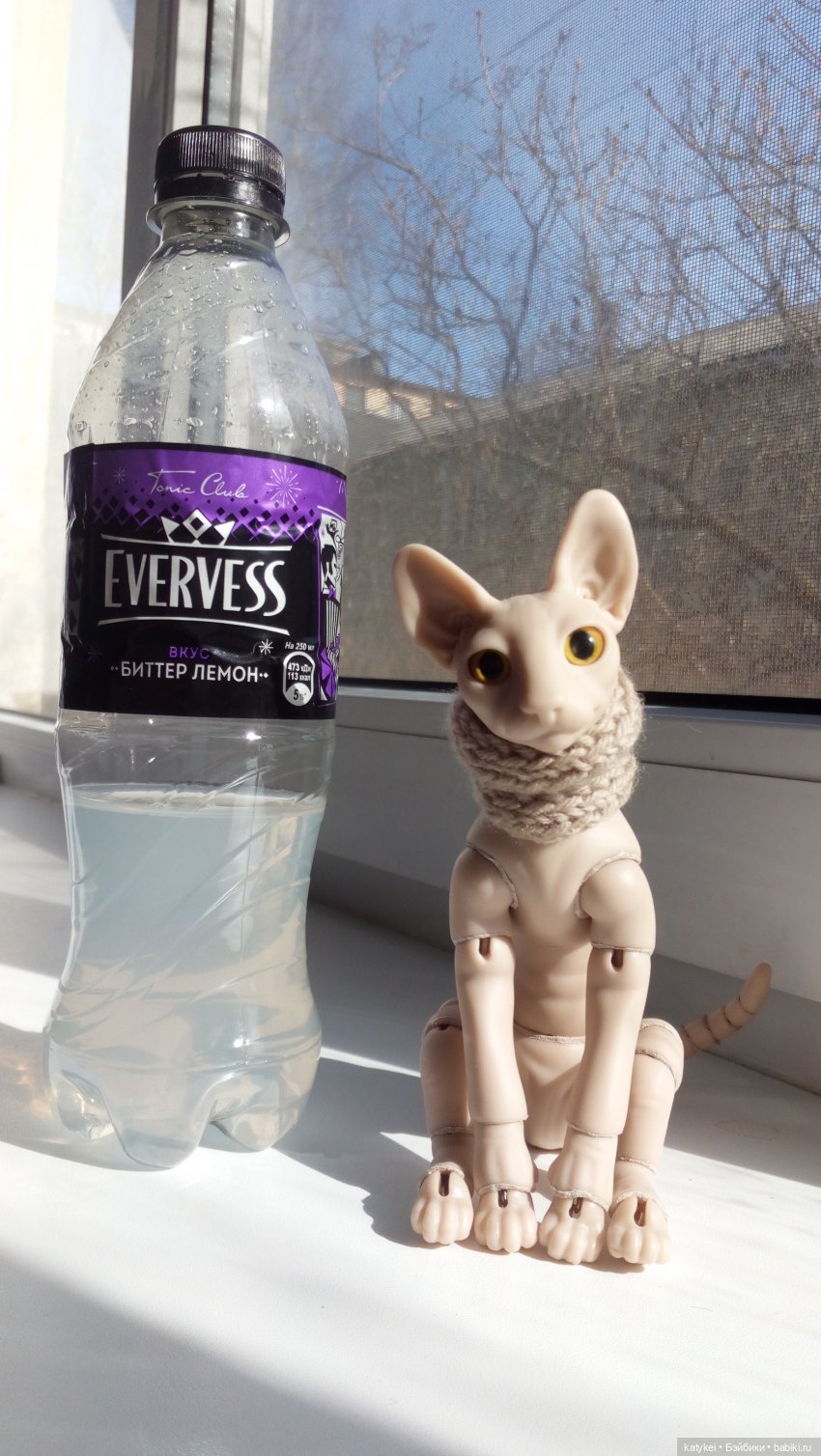 Тоник и Рыбка — Авторские работы в частных коллекциях: домашние фото кукол и игрушек (фото 2)