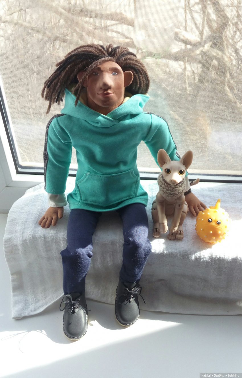 Тоник и Рыбка — Авторские работы в частных коллекциях: домашние фото кукол и игрушек (фото 6)