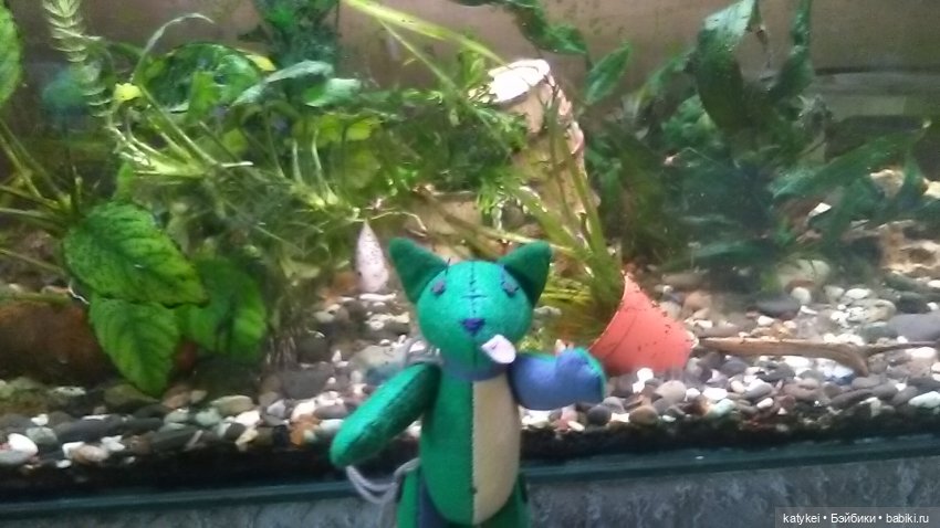 Зелёная планета — Текстильные игрушки и примитивы: кофейные