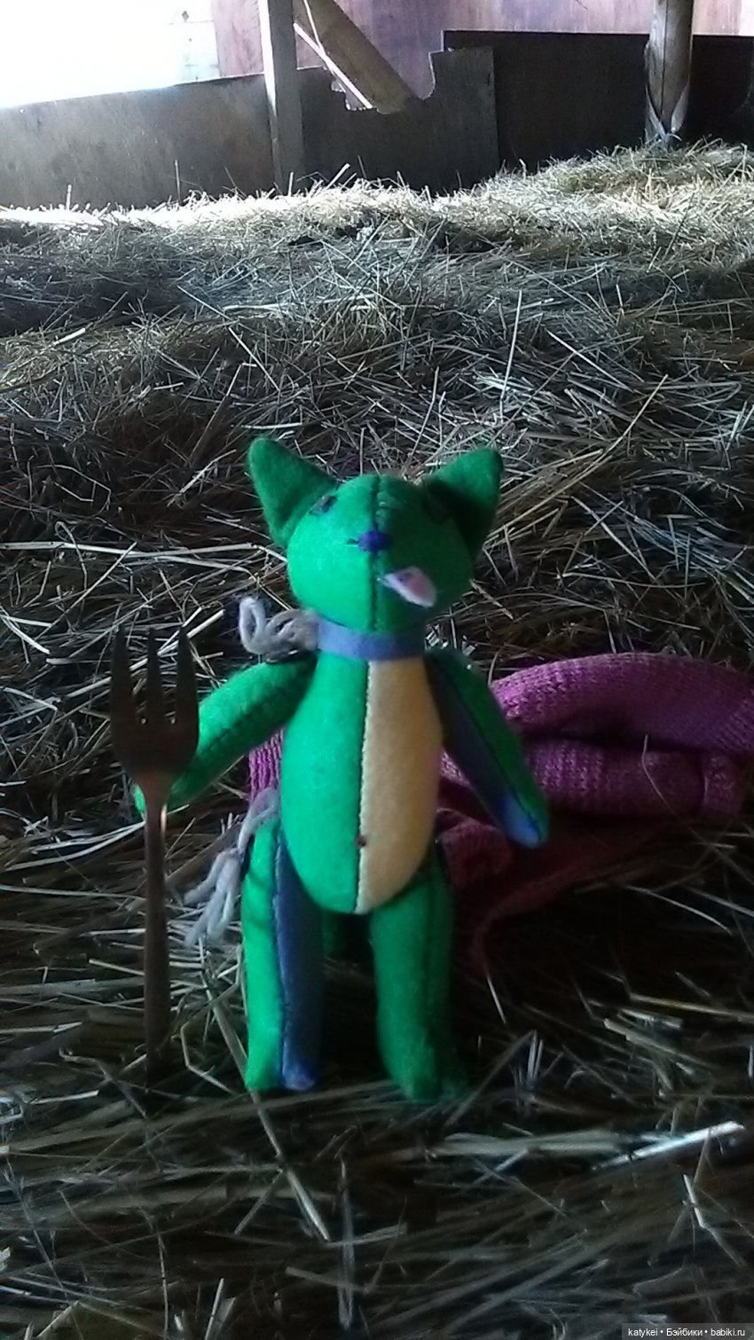 Зелёная планета — Текстильные игрушки и примитивы: кофейные (фото 8)