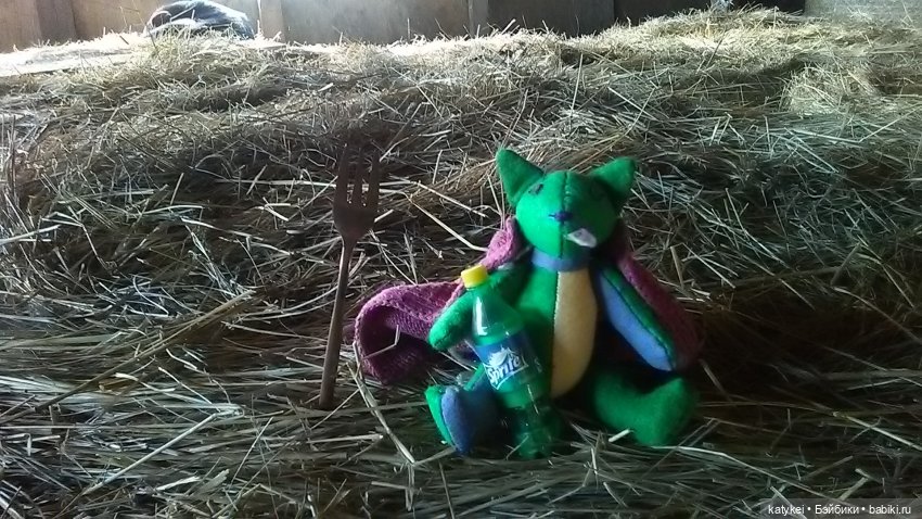 Зелёная планета — Текстильные игрушки и примитивы: кофейные (фото 9)