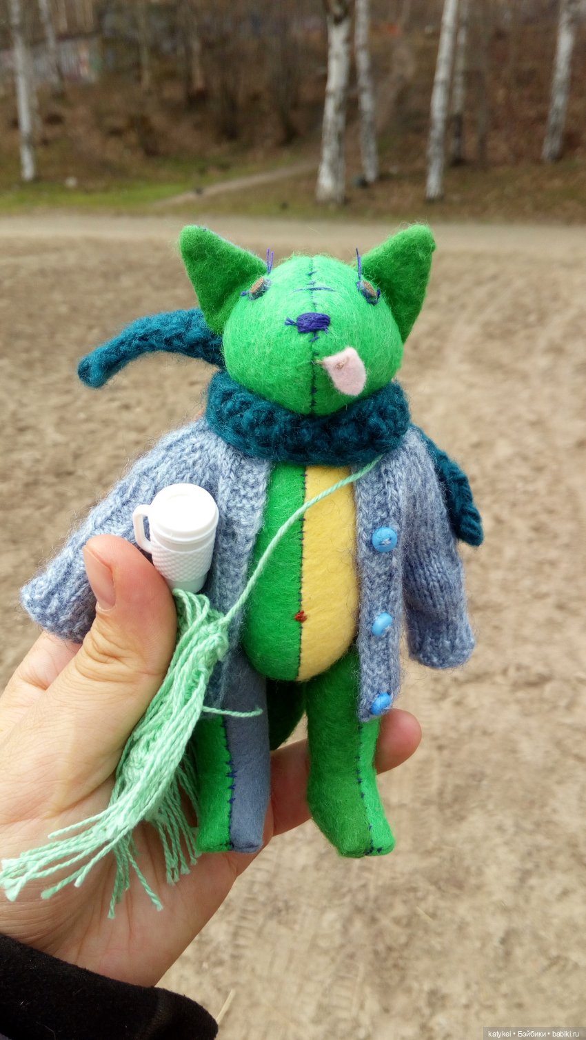 Хокку — Текстильные игрушки и примитивы: кофейные (фото 4)