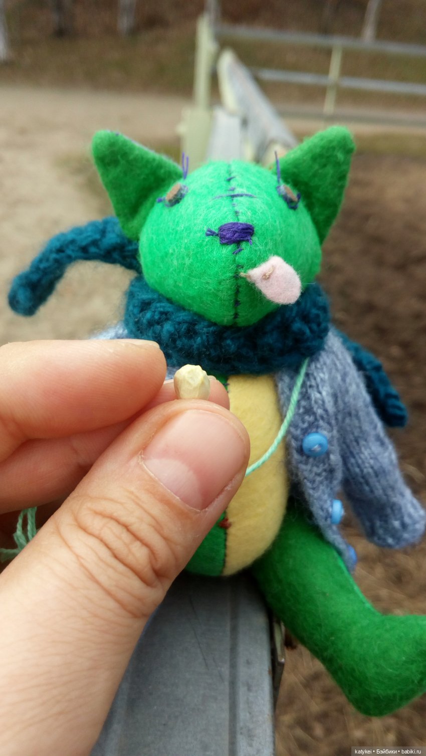 Хокку — Текстильные игрушки и примитивы: кофейные (фото 6)