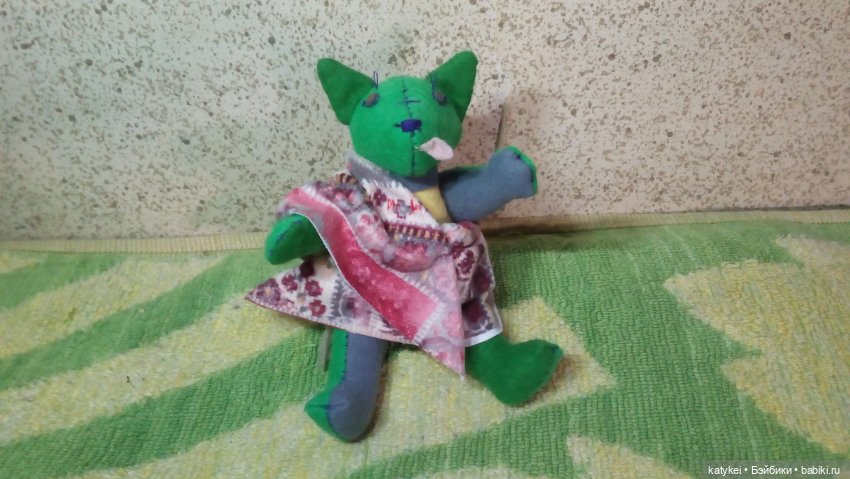 Гранат пират — Текстильные игрушки и примитивы: кофейные (фото 6)