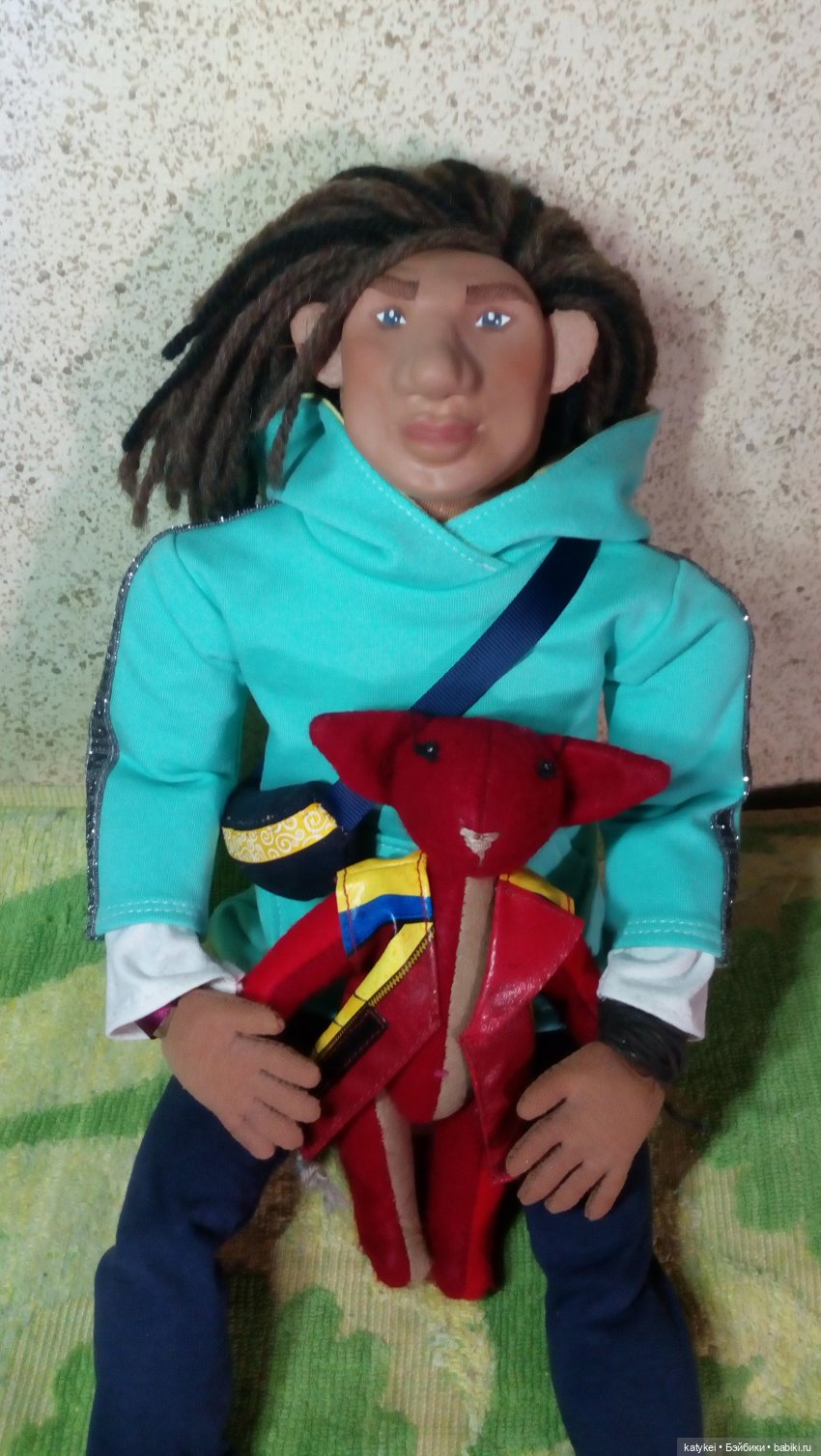 Гранат пират — Текстильные игрушки и примитивы: кофейные